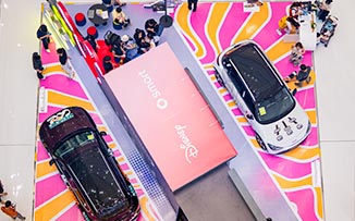 smart汽车  X  长沙IFS国金中心  