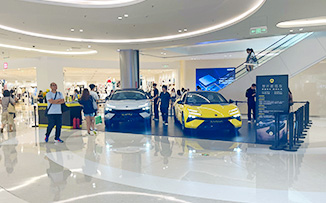 莲花跑车  X  深圳海岸城购物中心  