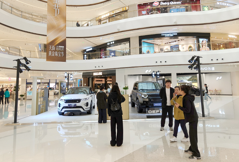 捷豹路虎  X  龙湖天津梅江天街  