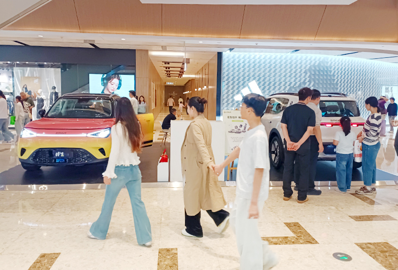 smart汽车  X  济南万象城  