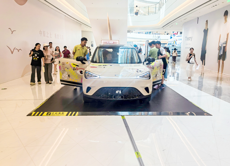 smart汽车  X  郑州郑东万象城  
